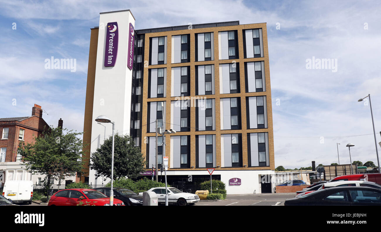 Premier Inn Tottenham Hale Stock Photo Alamy