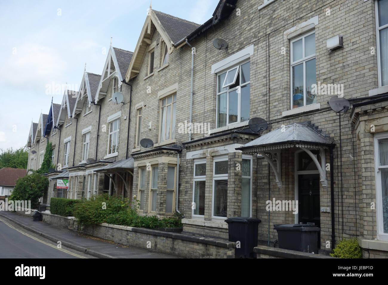 Feversham Crescent, York, off Wigginton Road, North Yorkshire Stock Photo Alamy