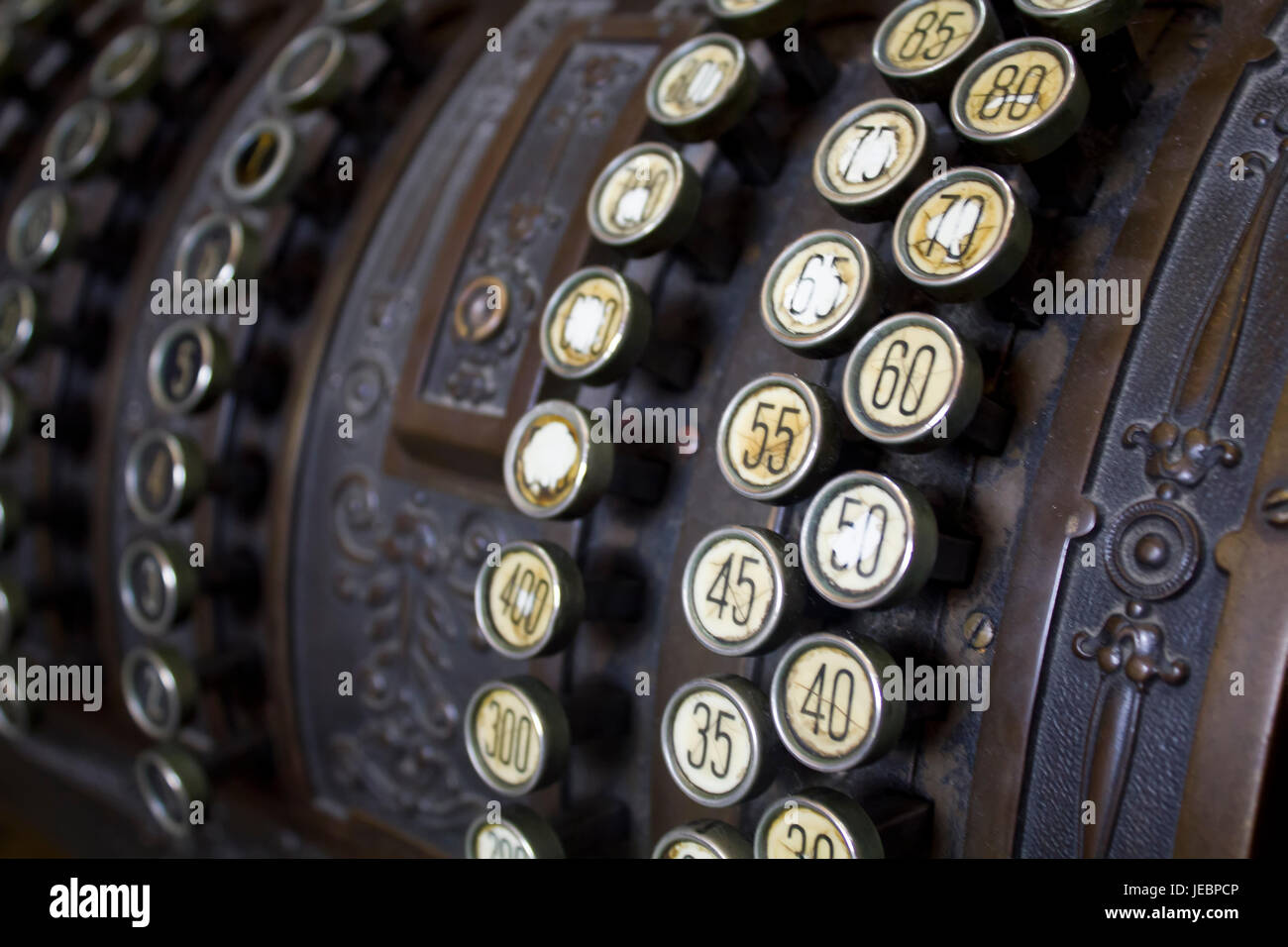 Old Cash register Stock Photo - Alamy
