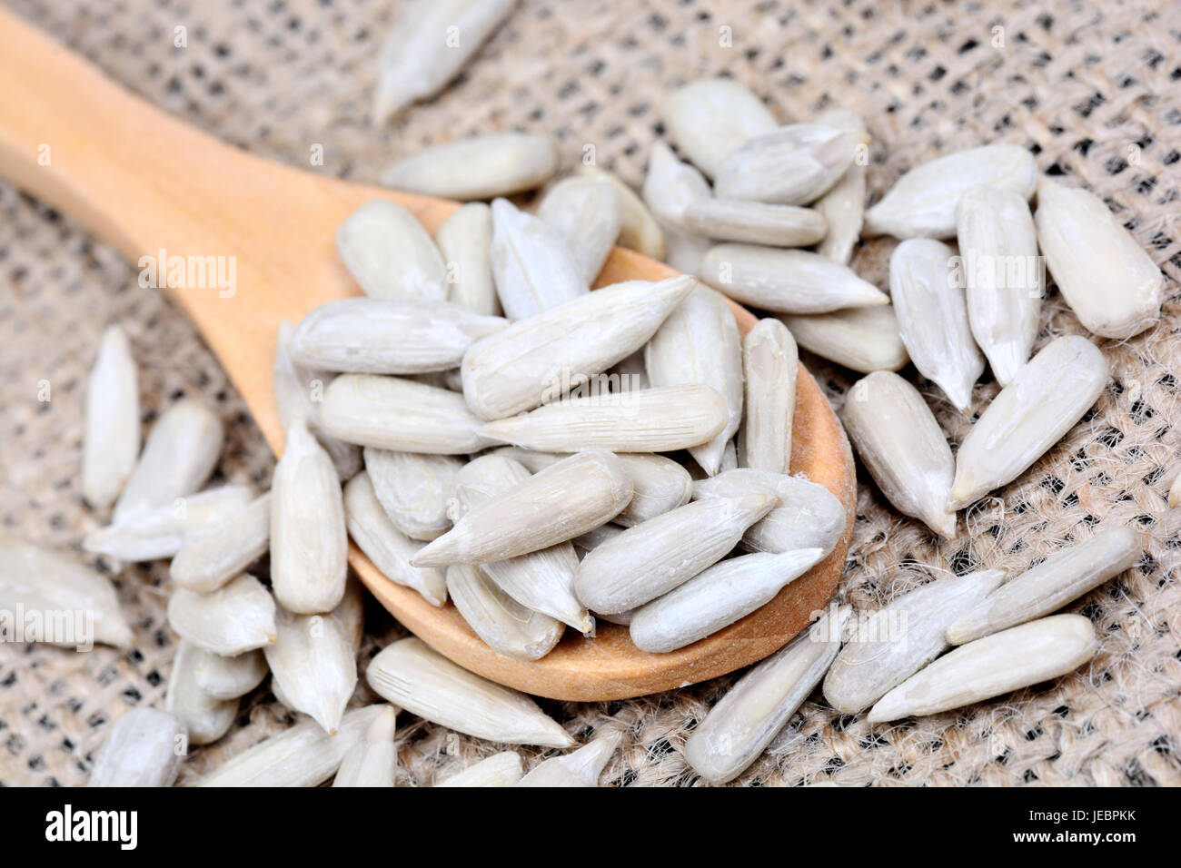 Peeled uncooked sunflower seeds in hi-res stock photography and images ...