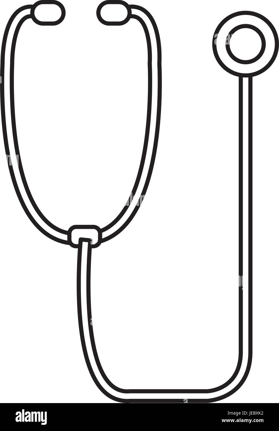 stethoscope medical isolated icon vector illustration design Stock ...