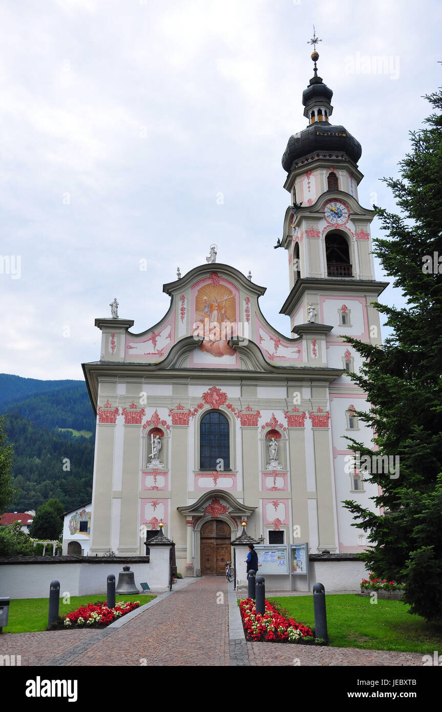 Austria, Tyrol, Götzens, parish church, Stock Photo