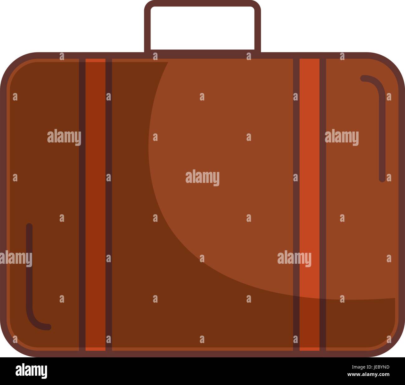 suitcase travel isolated icon vector illustration design vector ...