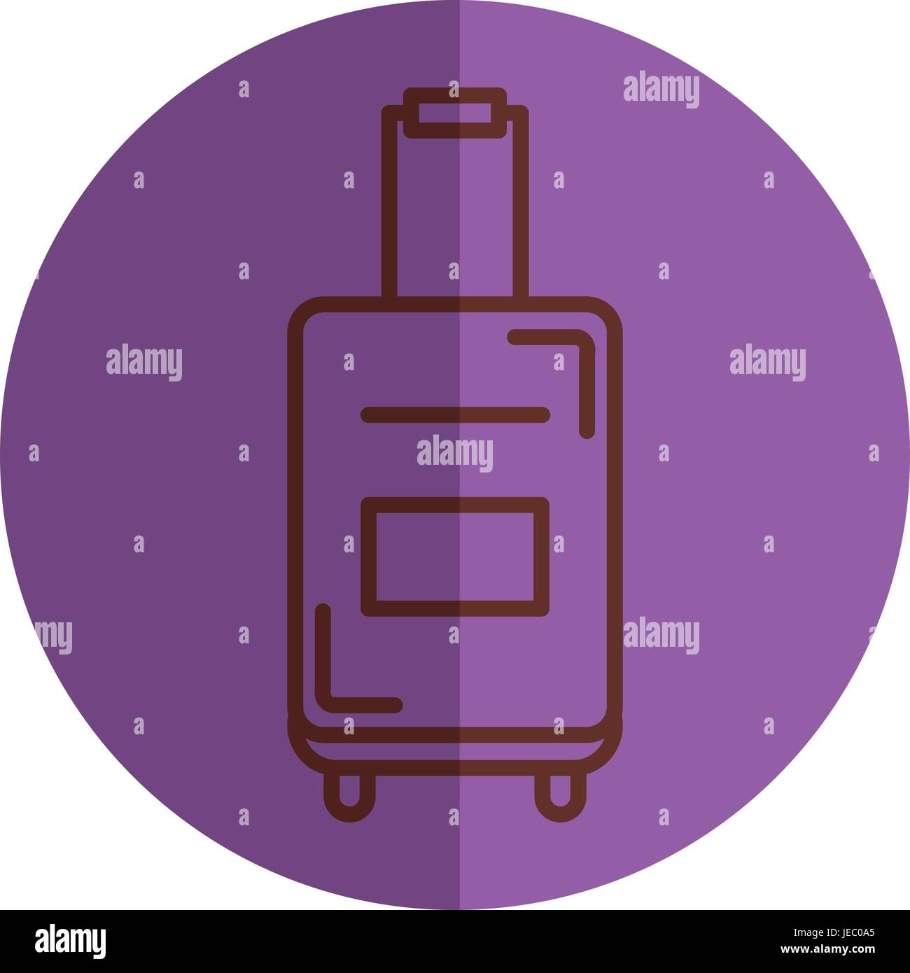 suitcase travel isolated icon vector illustration design vector ...