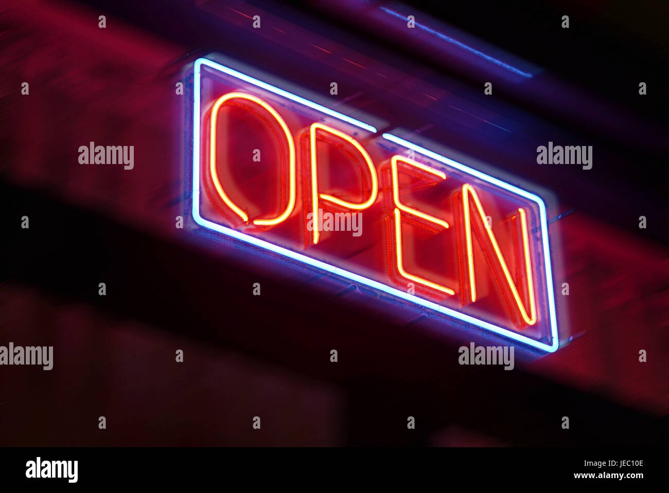 OPEN  Neon LED Schild 