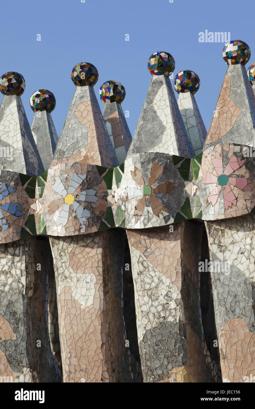 Casa batllo roof hi-res stock photography and images - Alamy