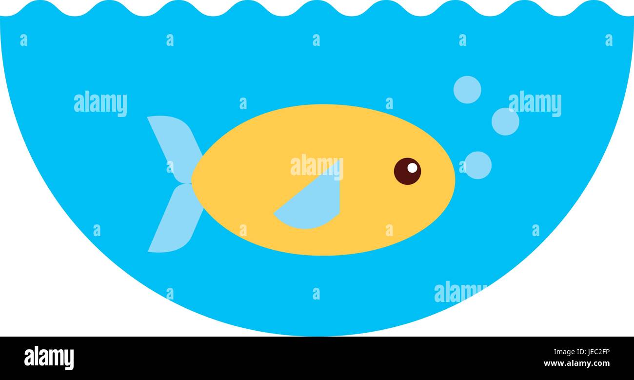 sea fish swiming icon Stock Vector Image & Art - Alamy