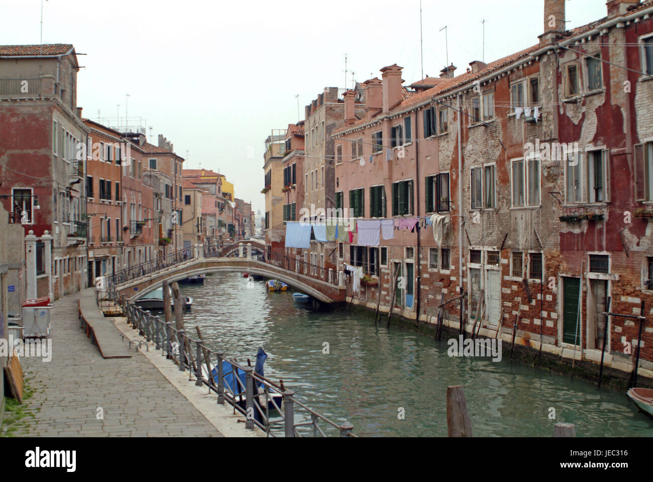 Rio Tu Sant'Anna in Venice, Stock Photo