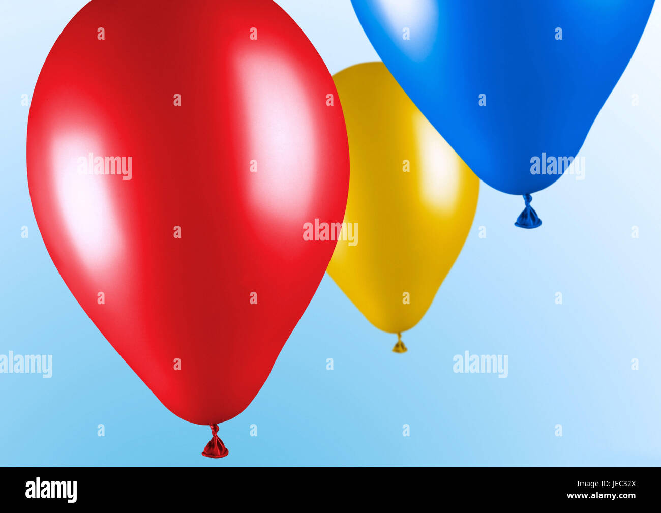 Balloons, brightly, sky, float, Stock Photo