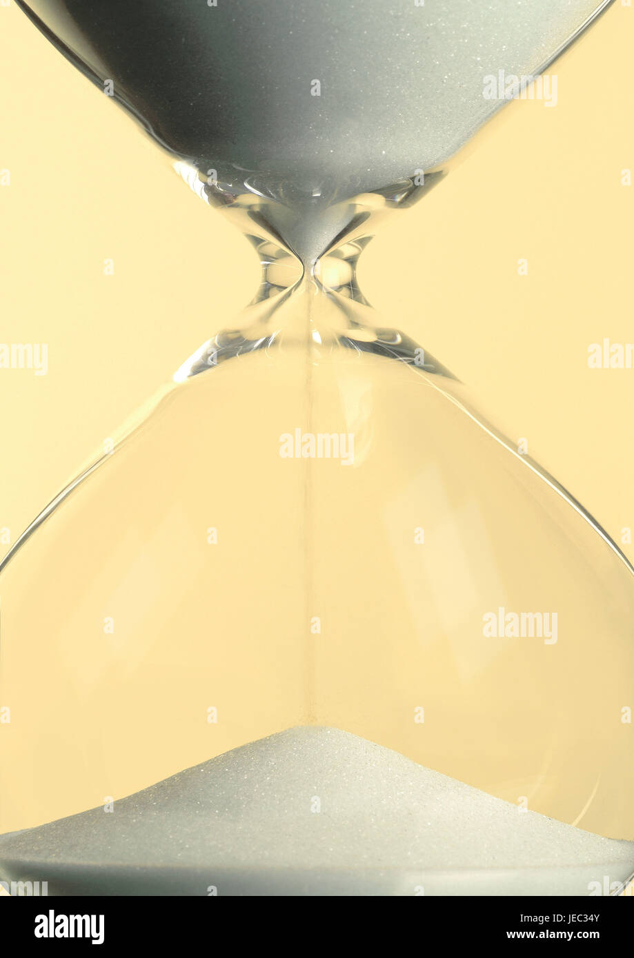 Hourglass, medium close-up, detail, Stock Photo