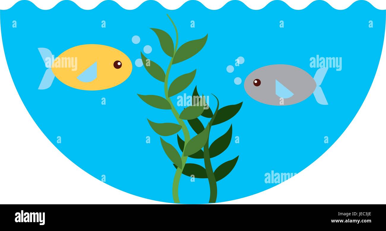 sea fish swiming icon Stock Vector Image & Art - Alamy