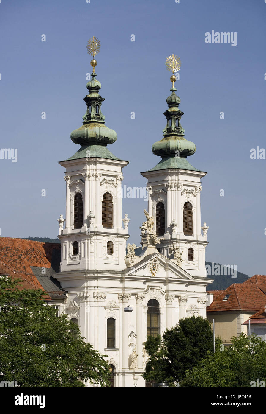 Austria, Styria, Graz, pilgrimage church Mariahilf, Stock Photo