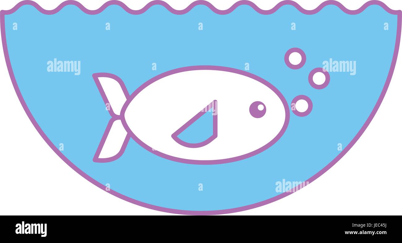 sea fish swiming icon Stock Vector Image & Art - Alamy