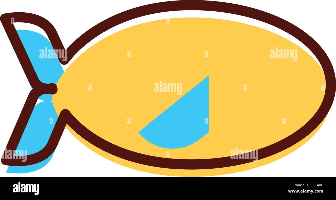 sea fish swiming icon Stock Vector Image & Art - Alamy