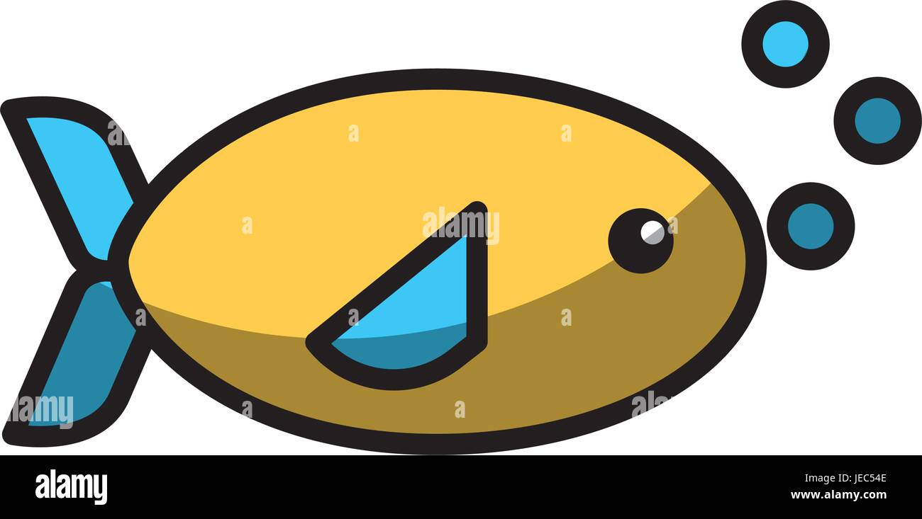 sea fish swiming icon Stock Vector Image & Art - Alamy
