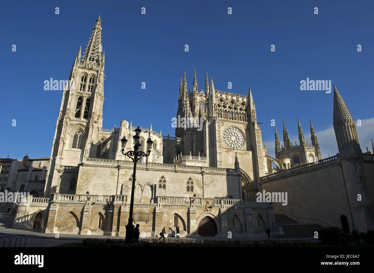 Spain, Castile and Leon, Burgos, cathedral, Stock Photo