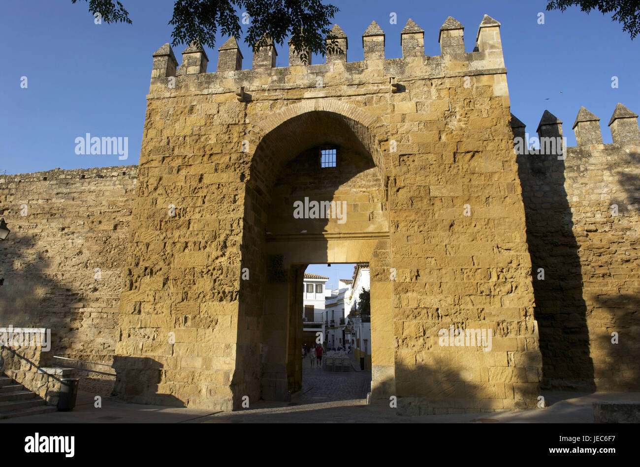 Spain, Andalusia, Cordoba, Puerta de Almodovar, Stock Photo