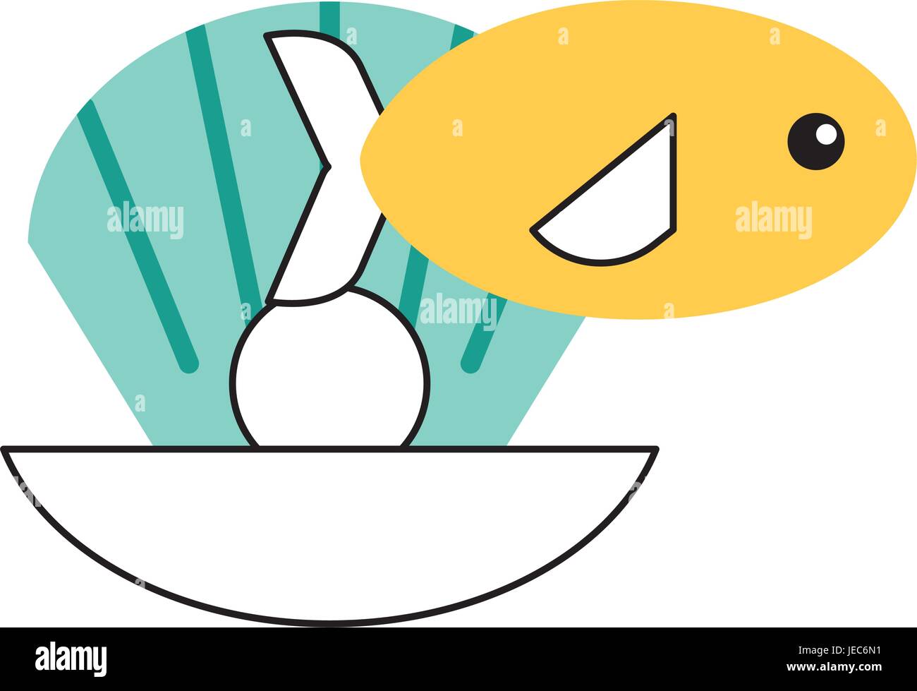 sea fish swiming icon Stock Vector Image & Art - Alamy