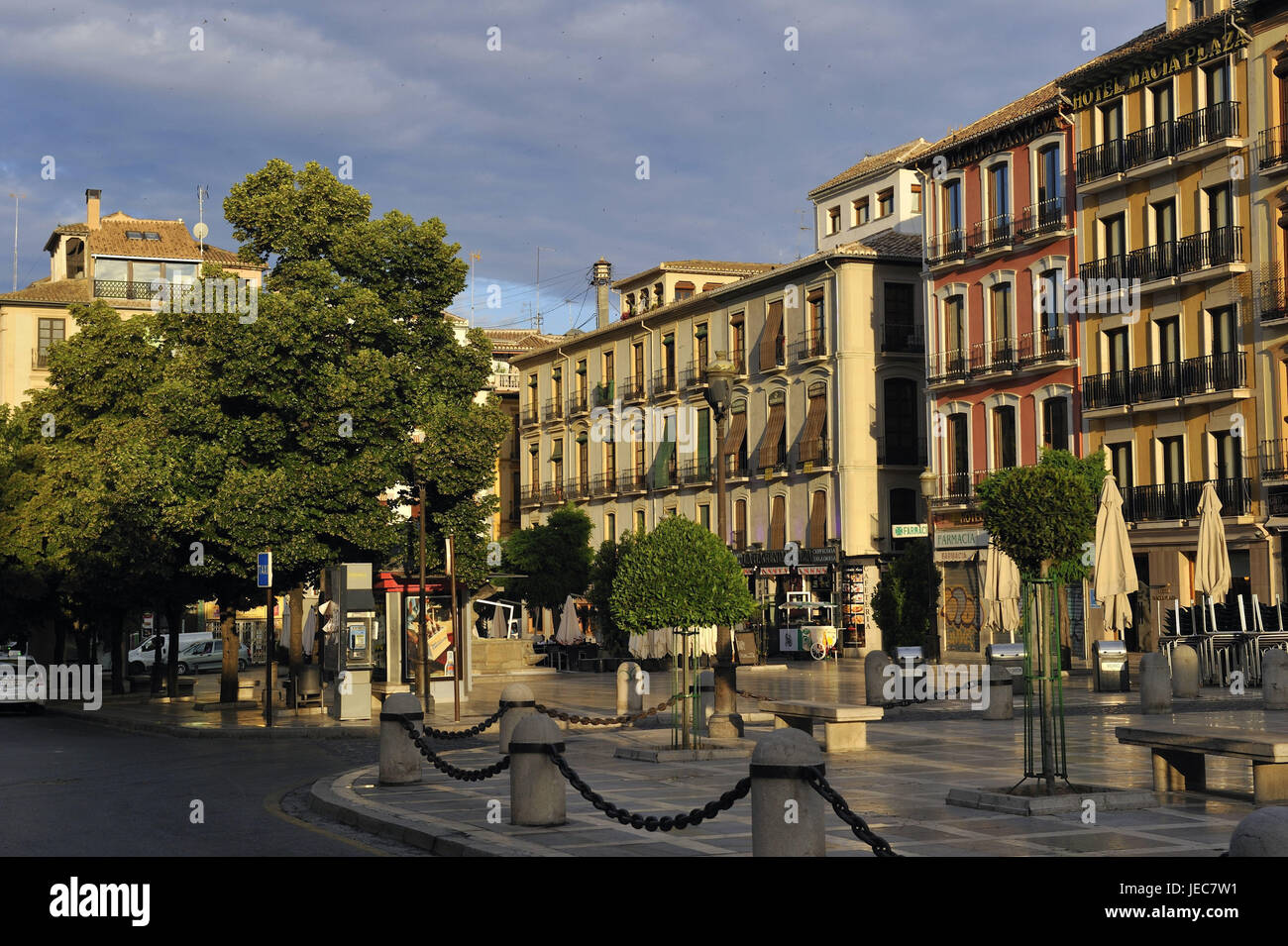 Spain, Andalusia, Granada, plaza Nueva, Stock Photo