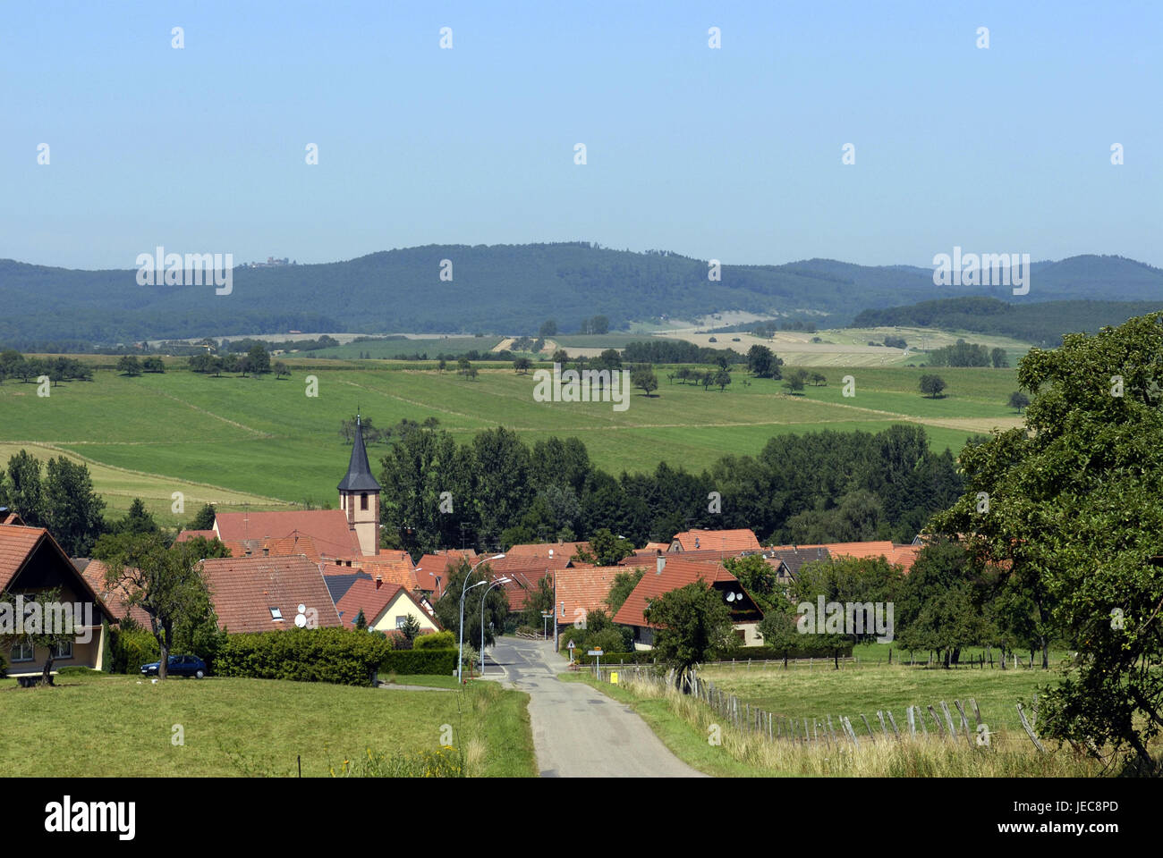 Alsace france fields hi-res stock photography and images - Alamy