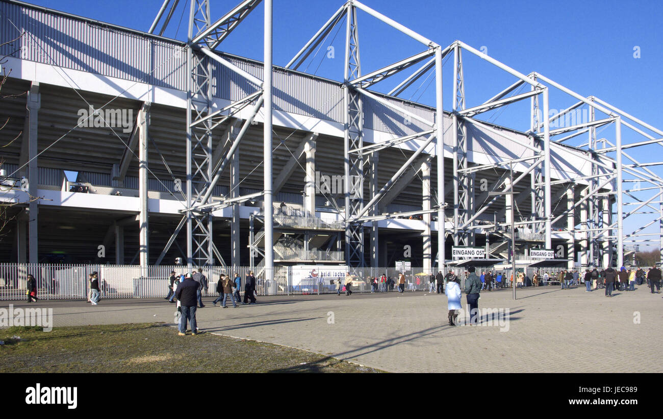 Germany, North Rhine-Westphalia, brook Mönchenglad, Borussia park, stadium, visitor, Stock Photo