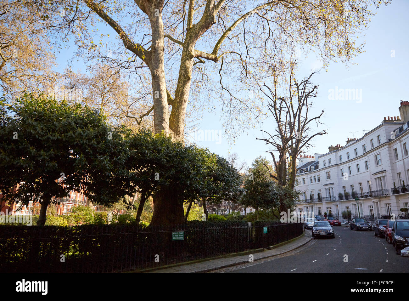 Egerton Crescent, London, UK Stock Photo Alamy
