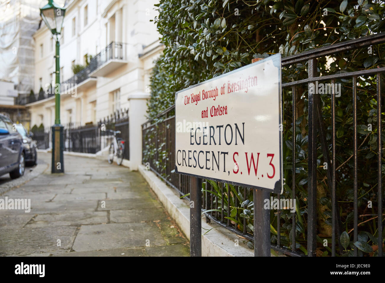 Egerton Crescent, London, UK Stock Photo Alamy