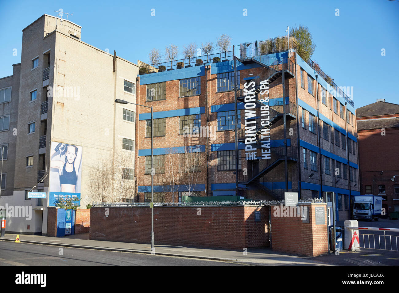 Blythe Road, London, UK Stock Photo Alamy