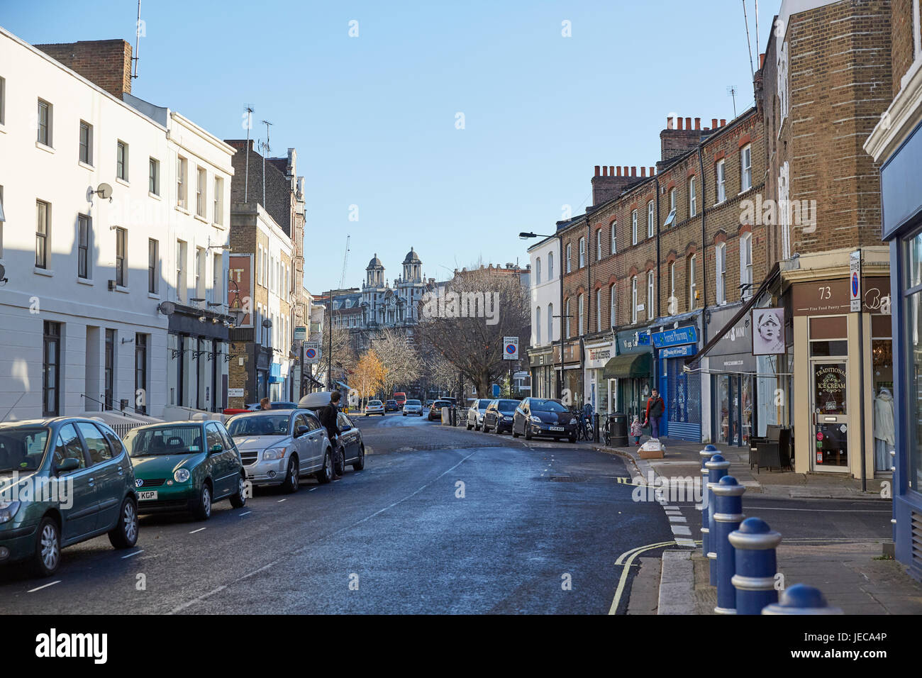 Blythe Road, London, UK Stock Photo Alamy