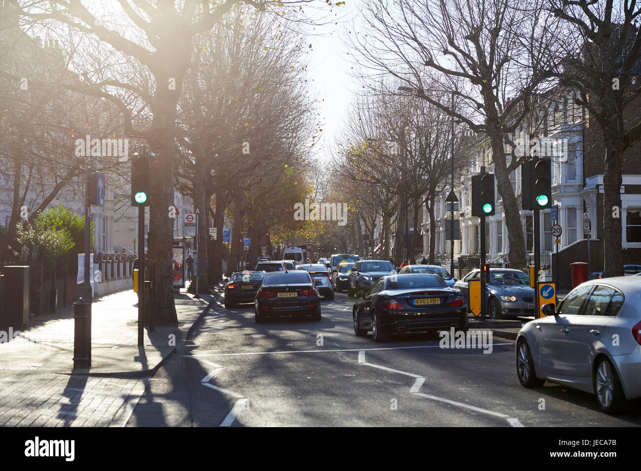 Shepherds Bush Road, London, UK Stock Photo Alamy