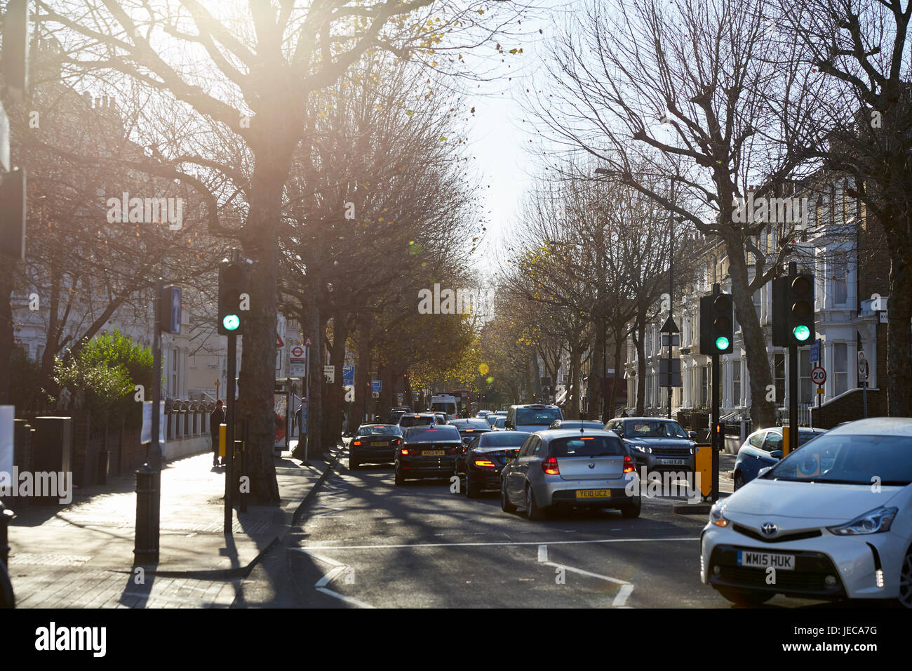 Shepherds Bush Road, London, UK Stock Photo Alamy