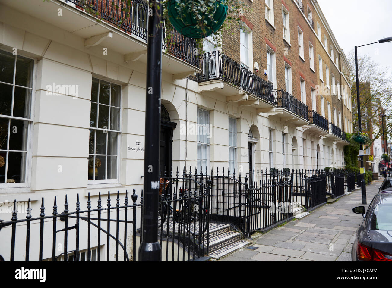 Connaught Square, London, UK Stock Photo Alamy