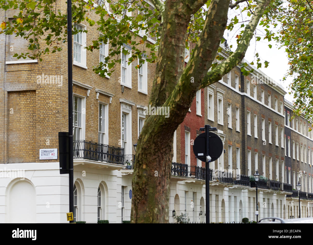 Connaught Square, London, UK Stock Photo Alamy