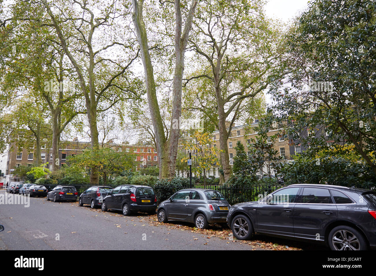 Connaught Square, London, UK Stock Photo Alamy