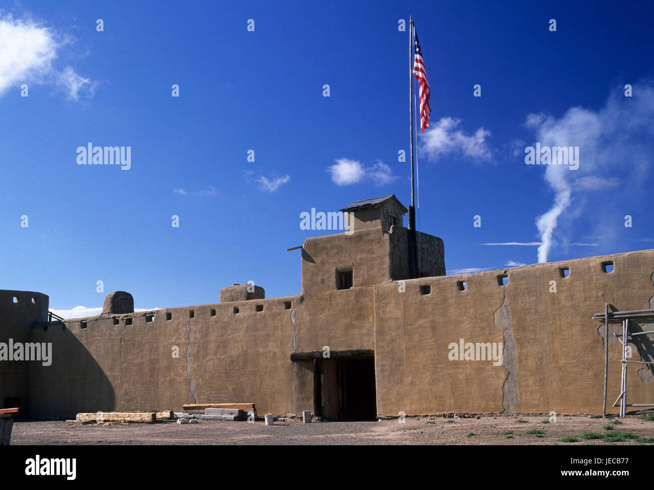 Bent's Old Fort, Bent's Old Fort National Historic Site, Colorado Stock Photo