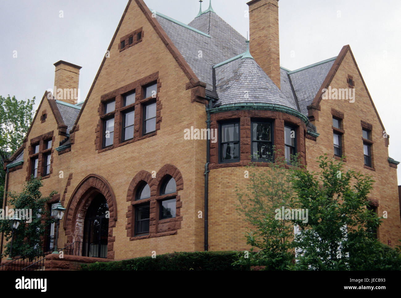 Public Library, New Milford, Connecticut Stock Photo Alamy