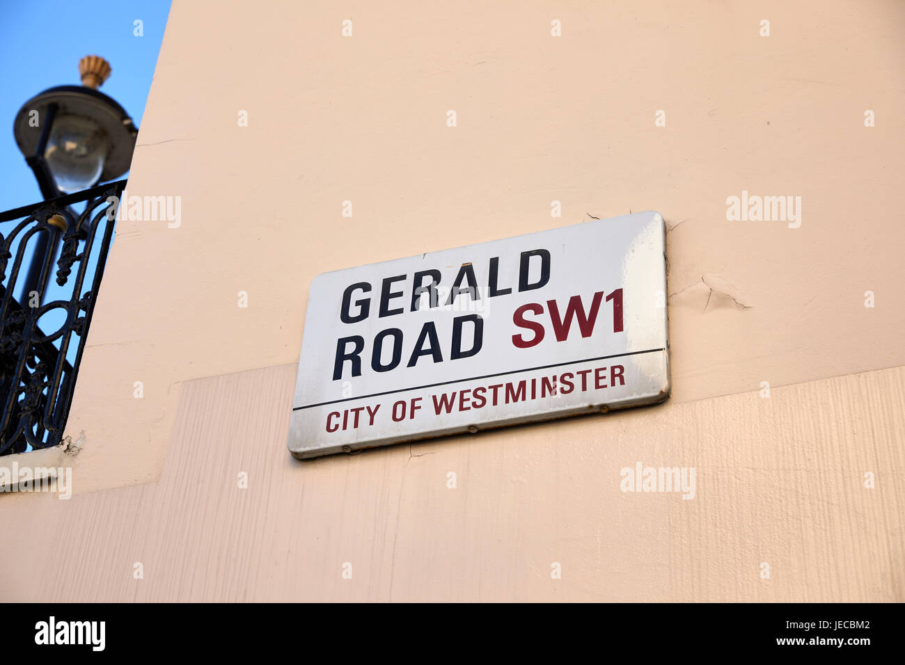 Gerald Road, London, UK Stock Photo Alamy