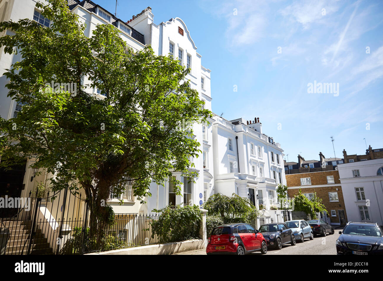 Area of Hyde Park Gate, London, UK Stock Photo Alamy