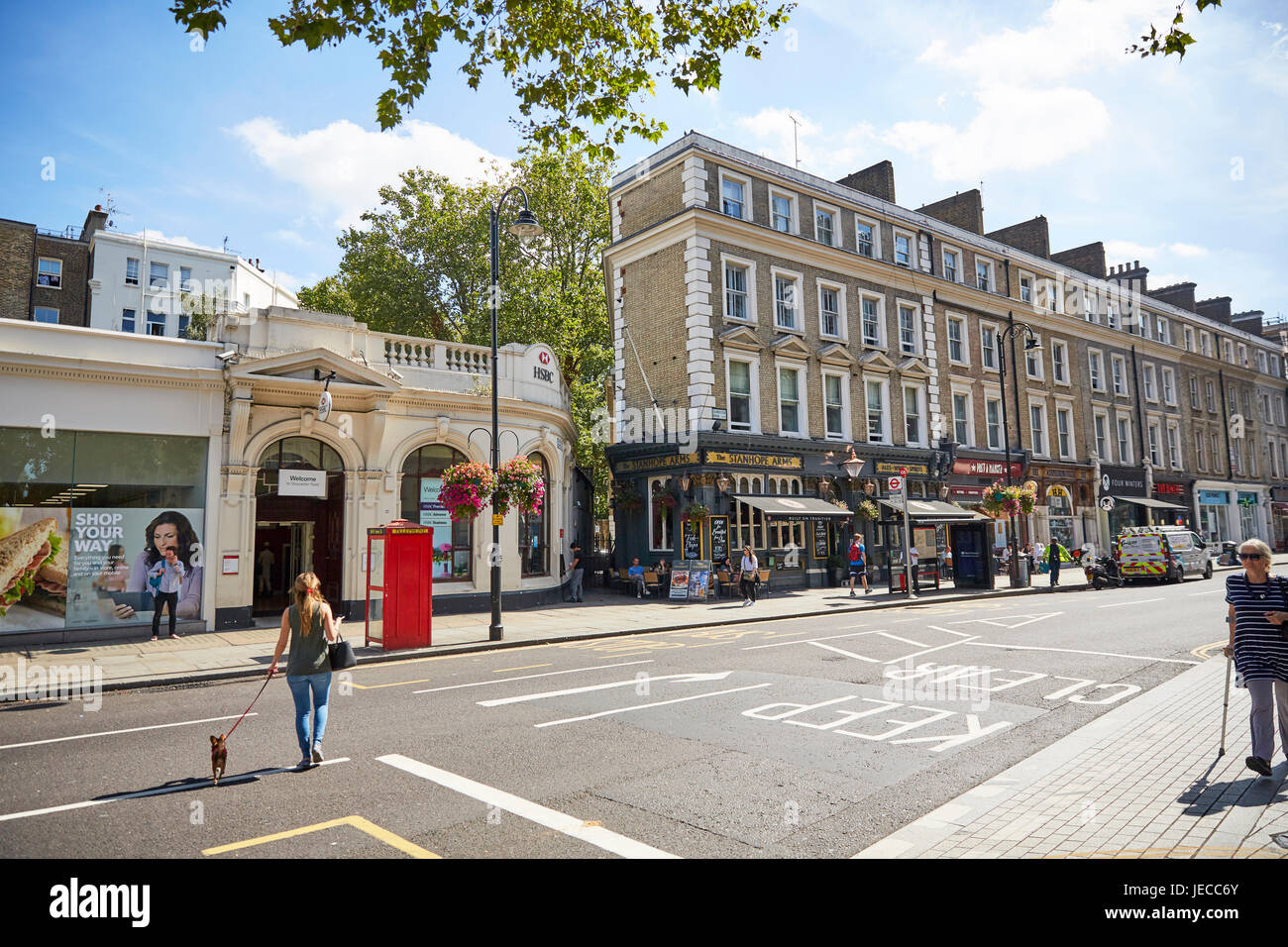 Gloucester Road, London, UK Stock Photo Alamy