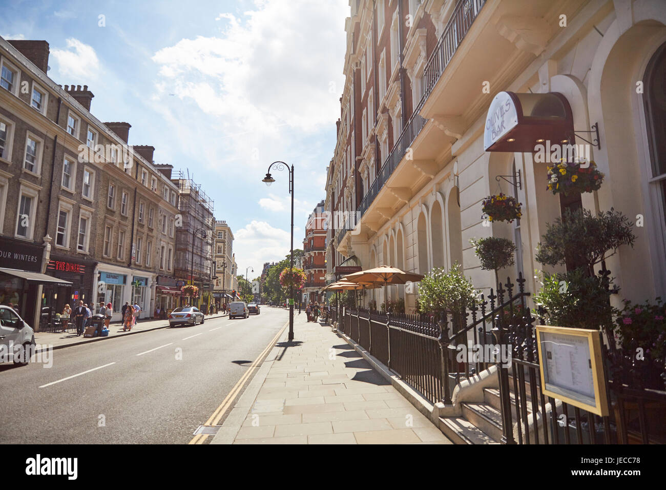 Gloucester Road, London, UK Stock Photo Alamy