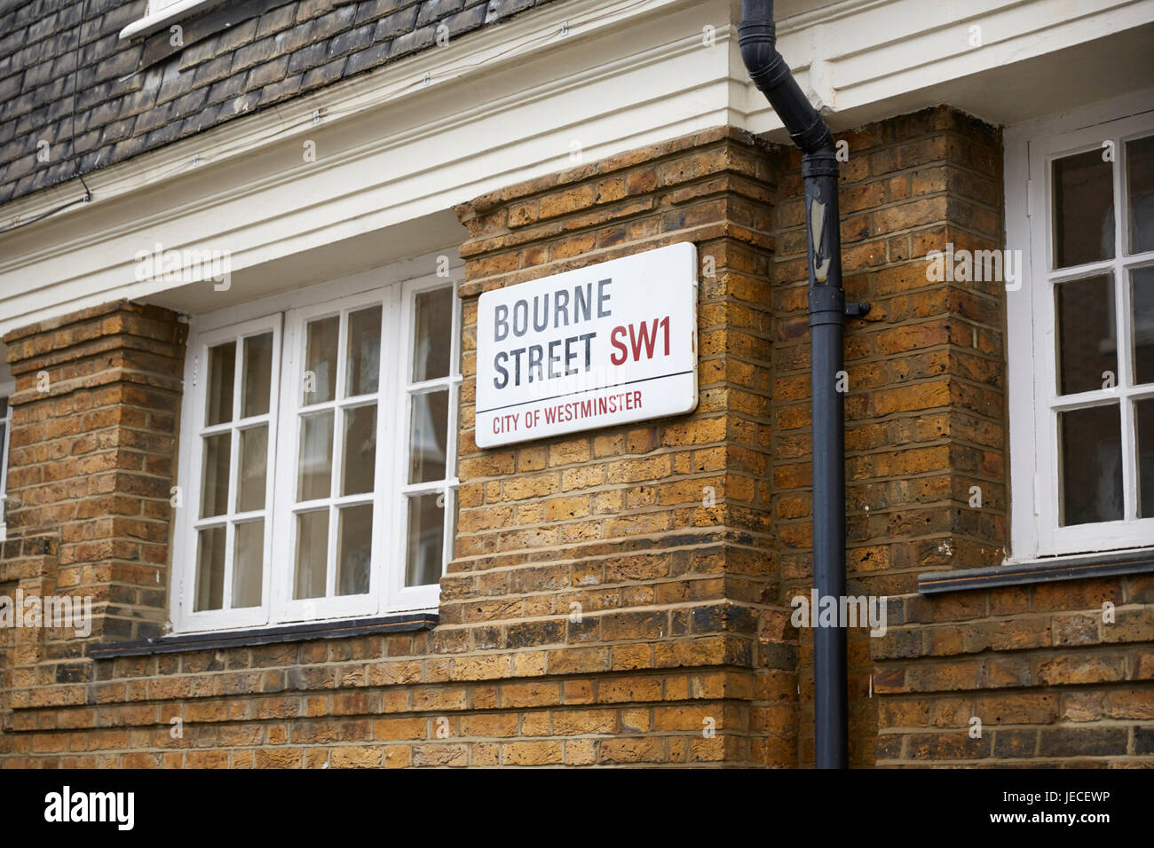 Bourne Street, London, UK Stock Photo Alamy