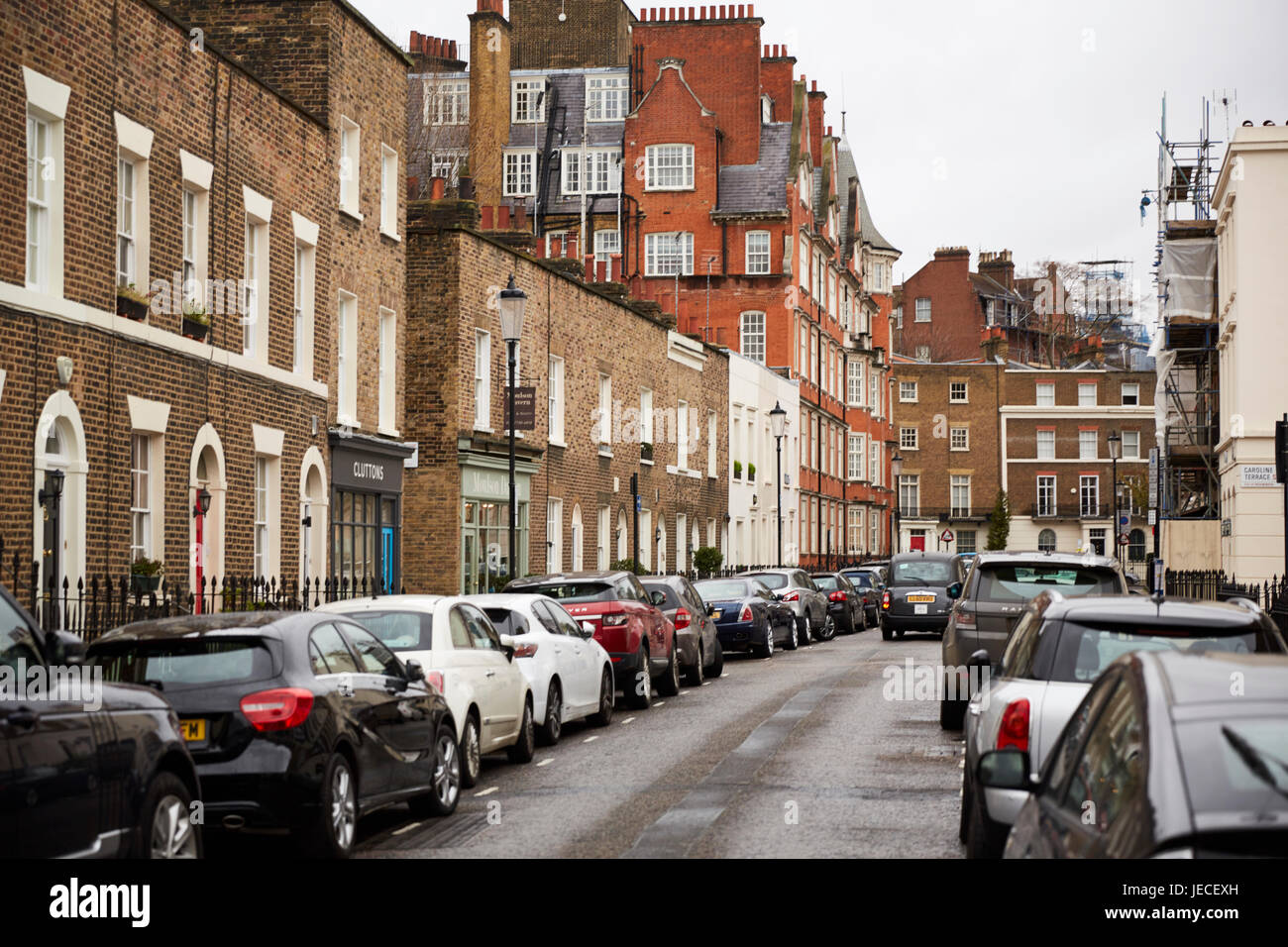 Bourne Street, London, UK Stock Photo Alamy