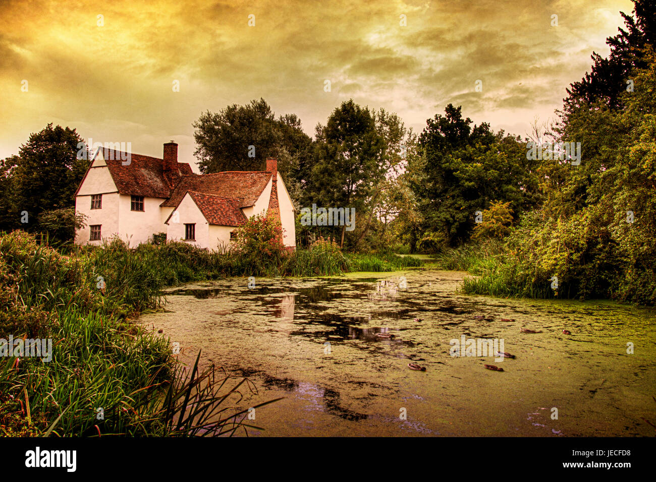 Willy Lotts cottage East Bergholt Stock Photo