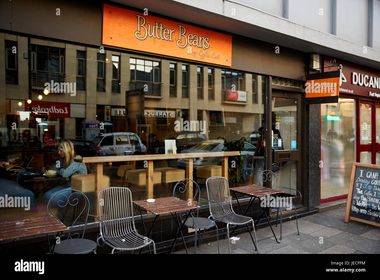 Butter Beans Cafe, London, UK Stock Photo - Alamy