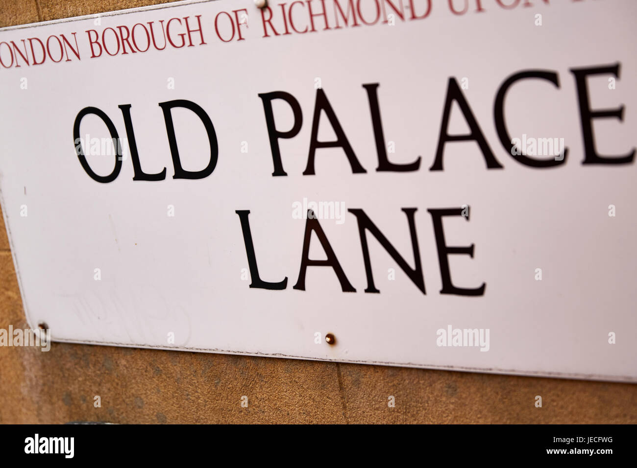 Richmond Palace, London, UK Stock Photo