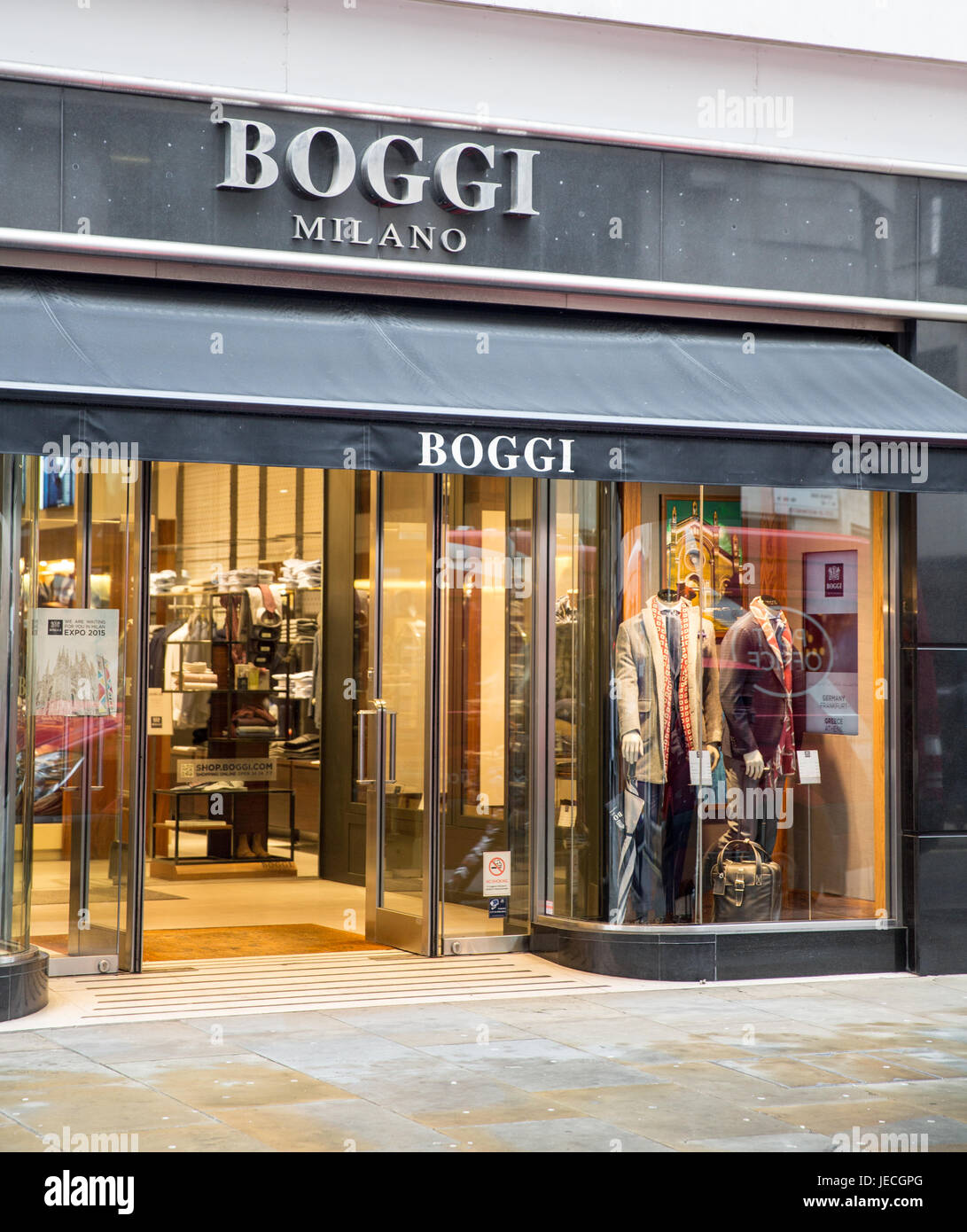 Boggi Milano Flagship Store In The Street Of Budapest – Stock Editorial ...