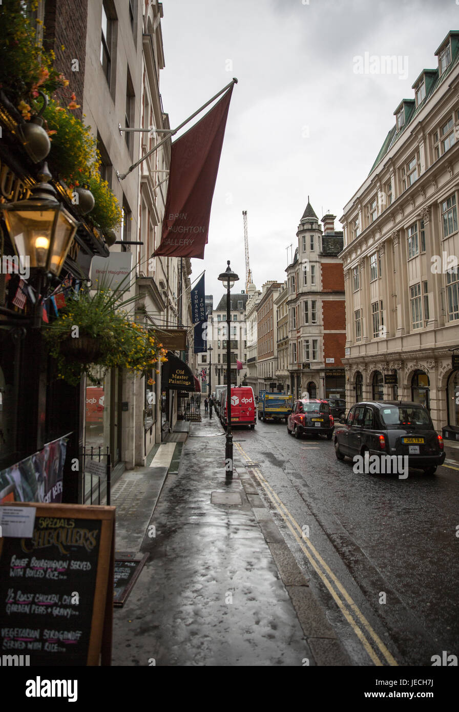 Duke Street, London, UK Stock Photo Alamy