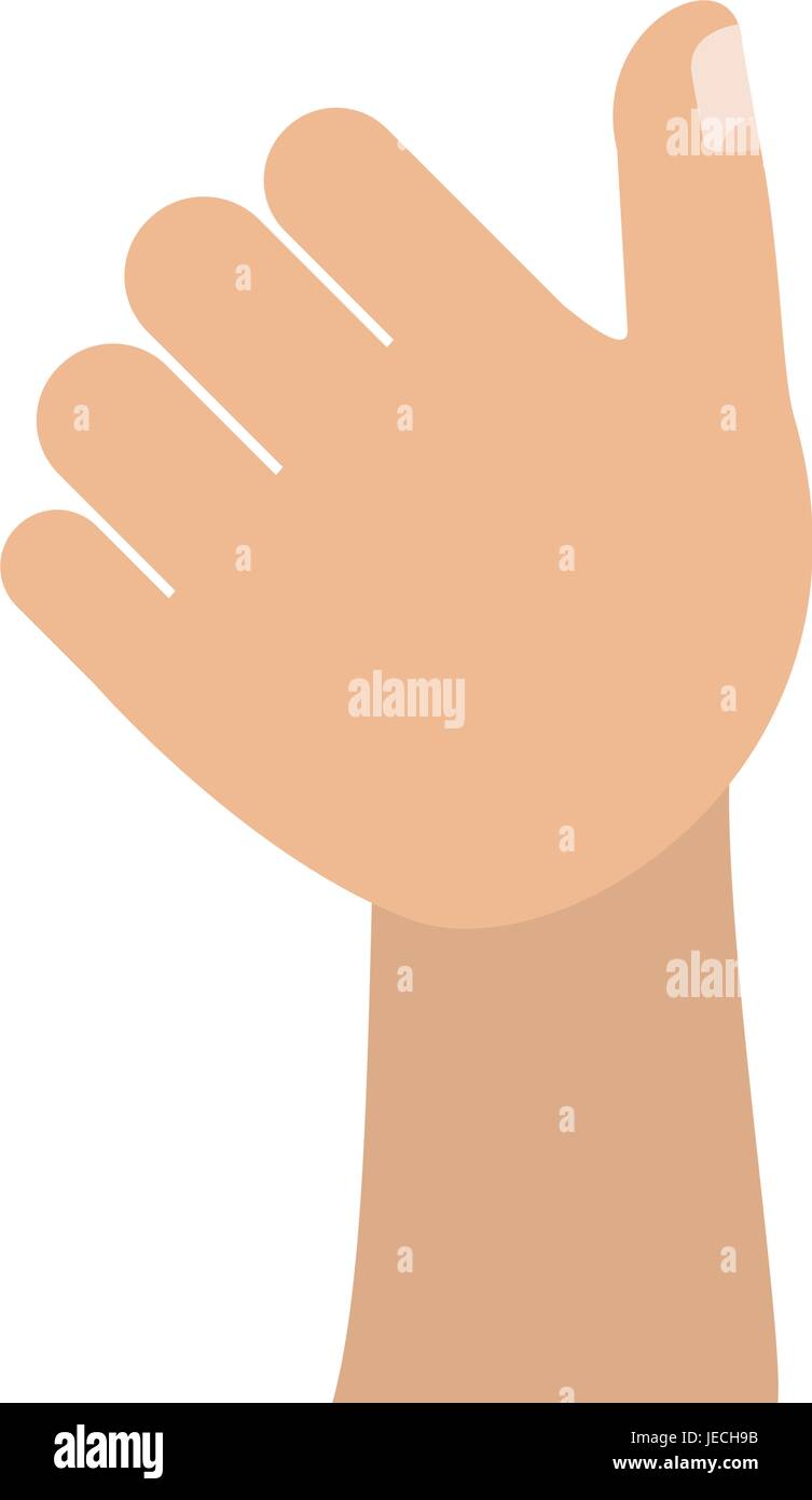 Left hand image Stock Vector Images - Alamy