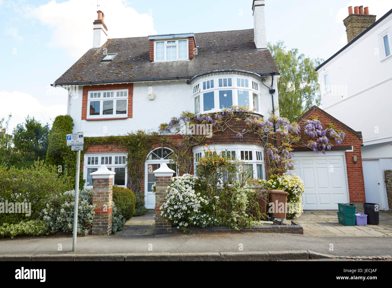 Lingfield Road, London, UK Stock Photo Alamy