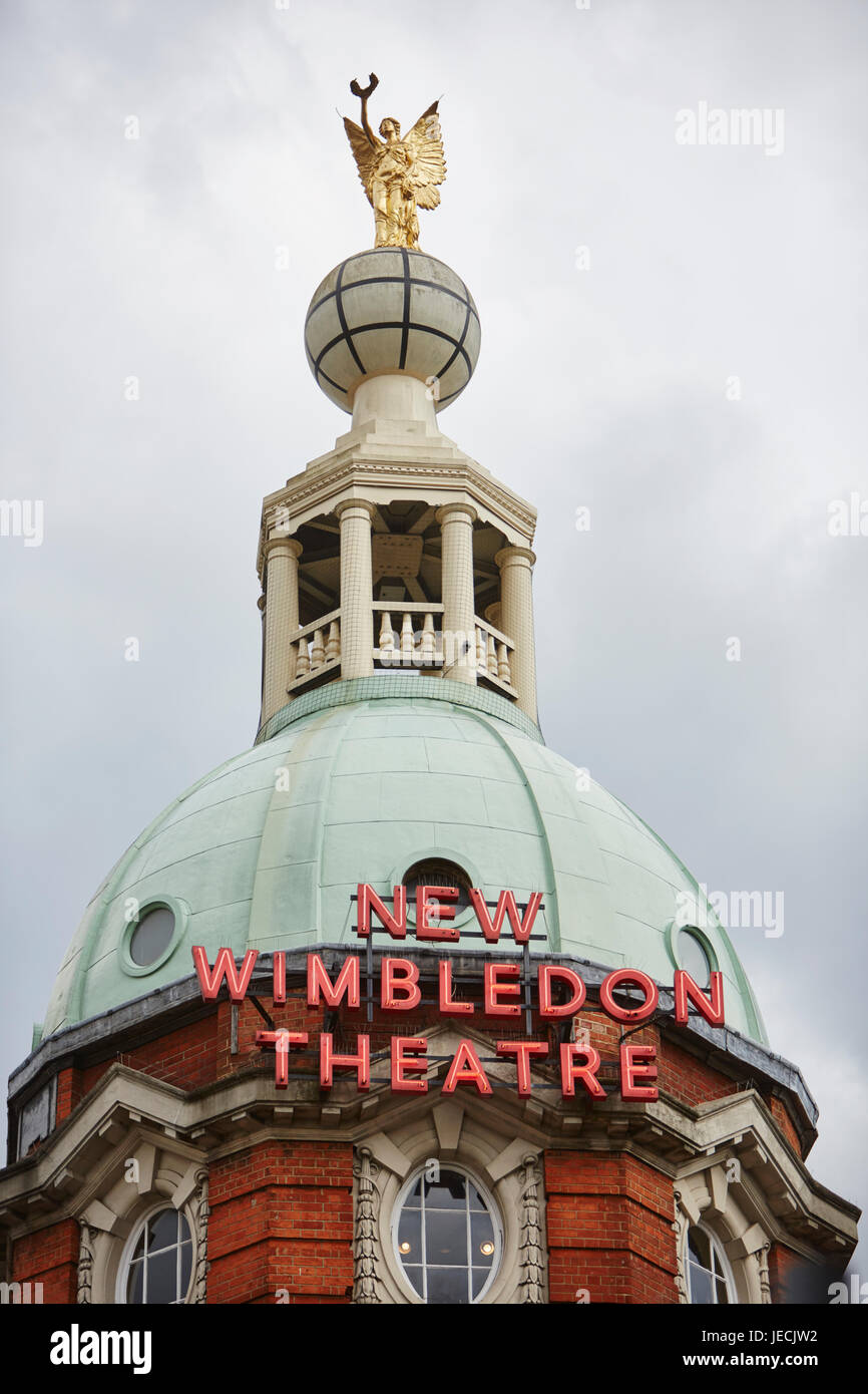 The New Wimbledon Theatre, London, UK Stock Photo Alamy